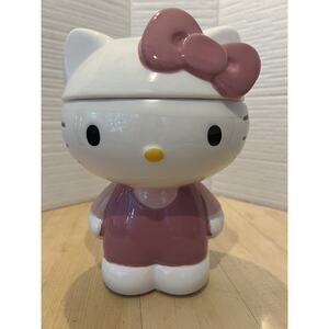 Hello Kitty Full Body 3D Canister Cookie Candy Lid Factory Sealed NWOB